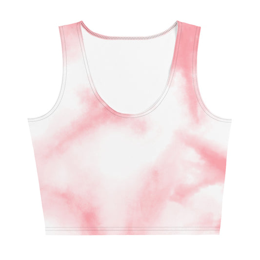 Pink Tie-dye  Crop Top