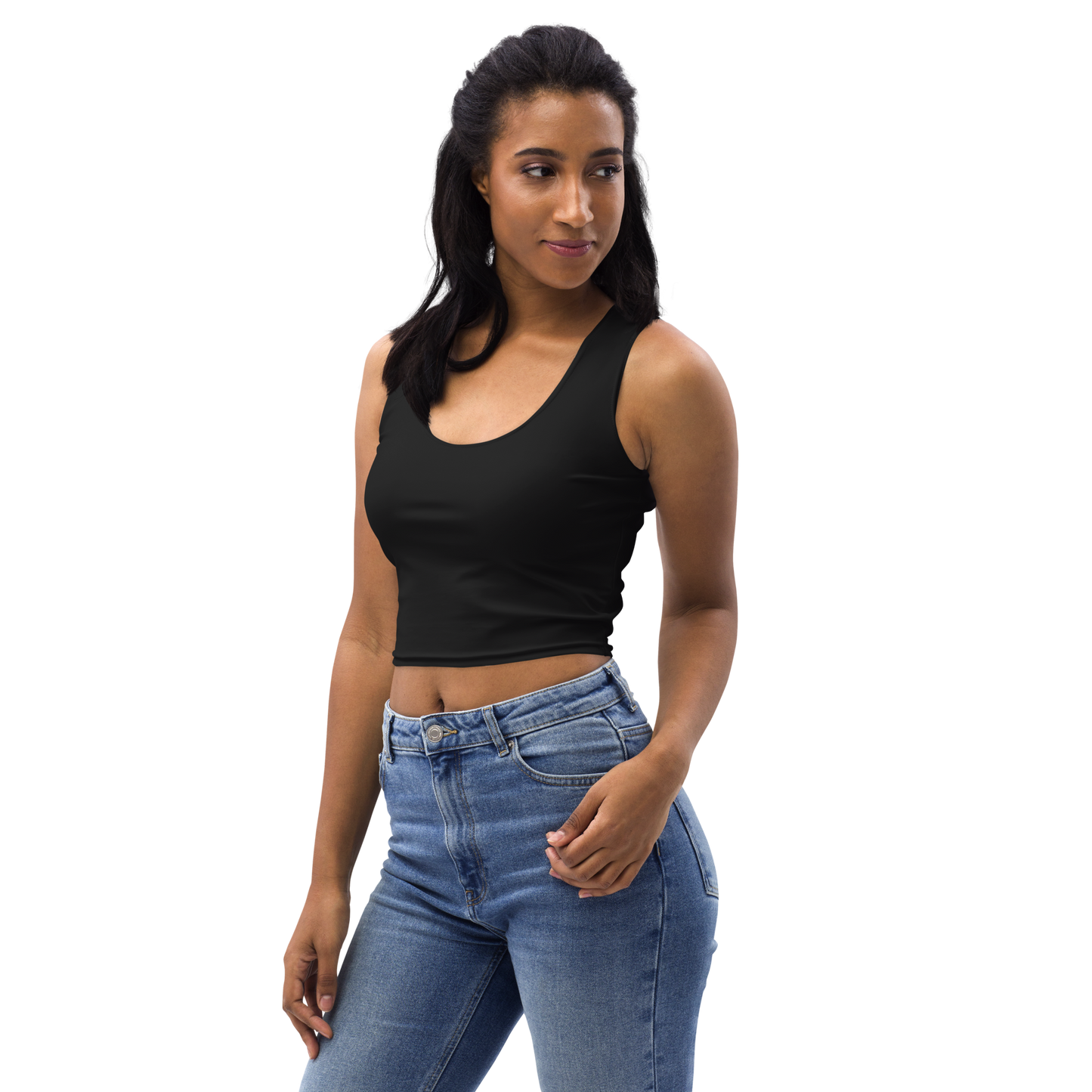 Black Crop Top