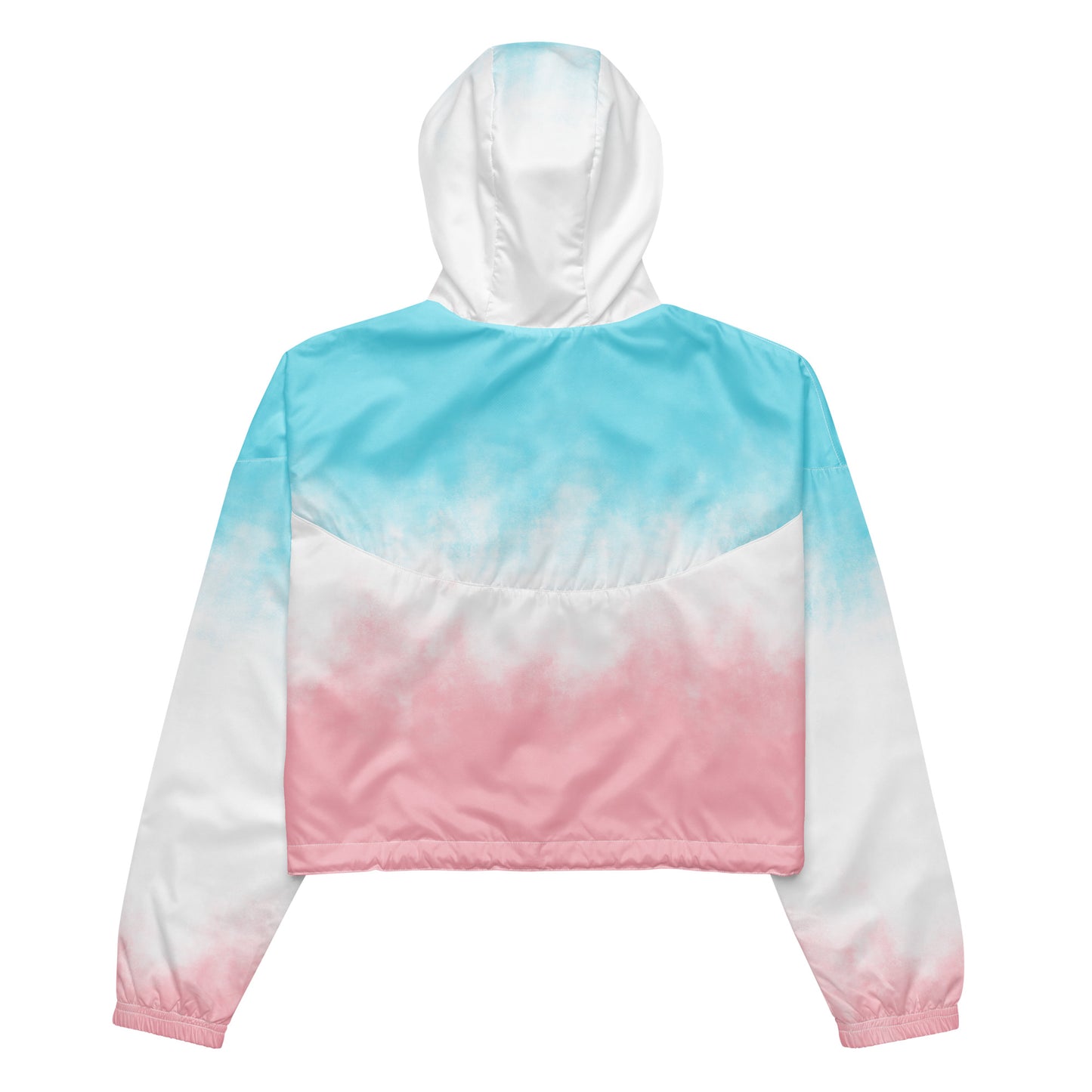 Bubble Gum Cropped Windbreaker