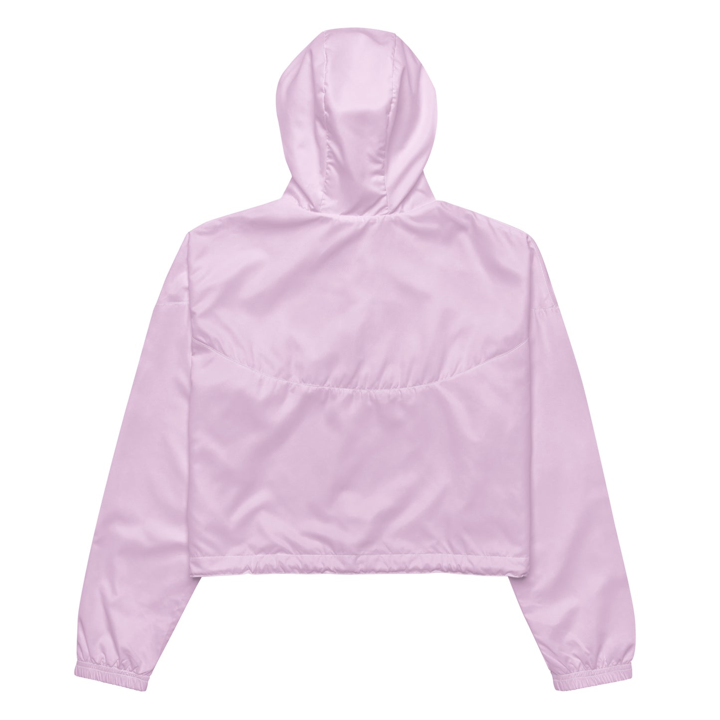 Pink Cropped Windbreaker