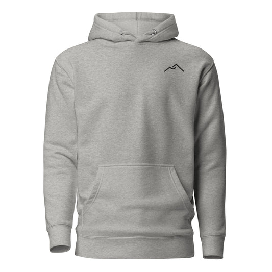 Left Chest Two Peaks Hoodie