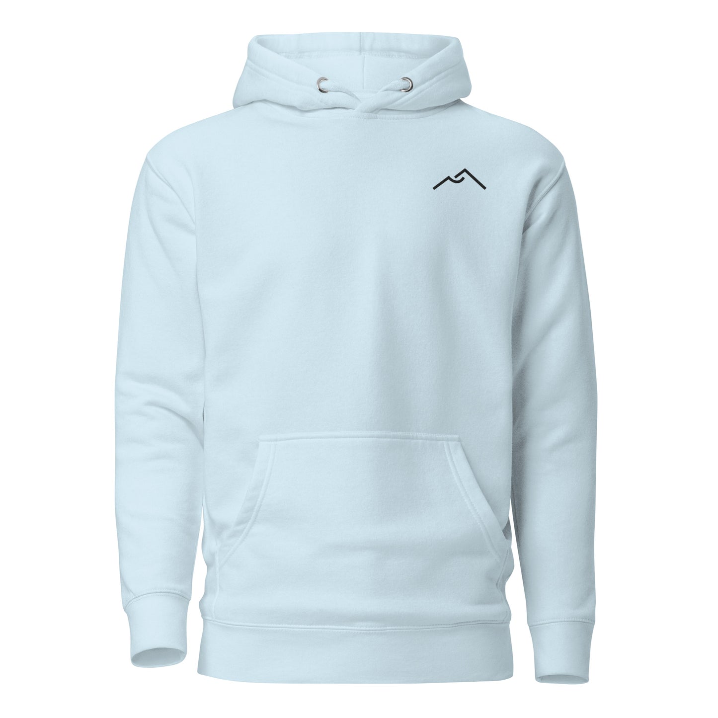 Left Chest Two Peaks Hoodie