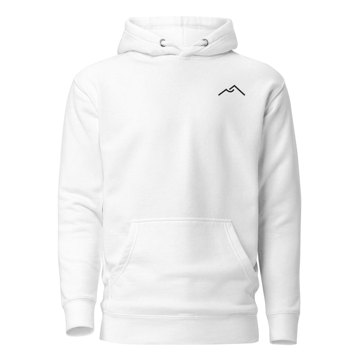 Left Chest Two Peaks Hoodie