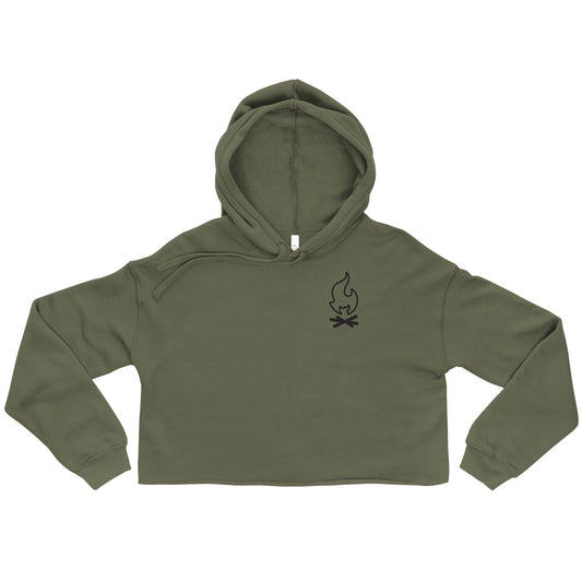 Campfire Crop Hoodie