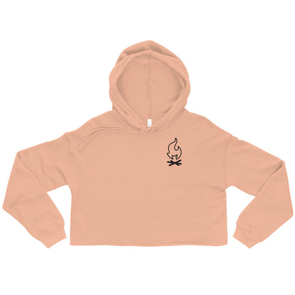 Campfire Crop Hoodie