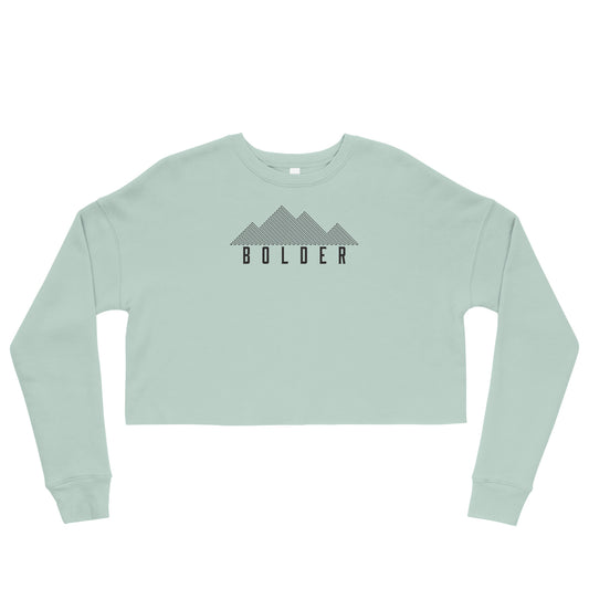 Four Peaks Crop Sweatshirt